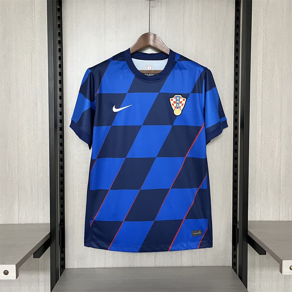 Zadnja strana: Croatia 2024/25 Euro Away Jersey