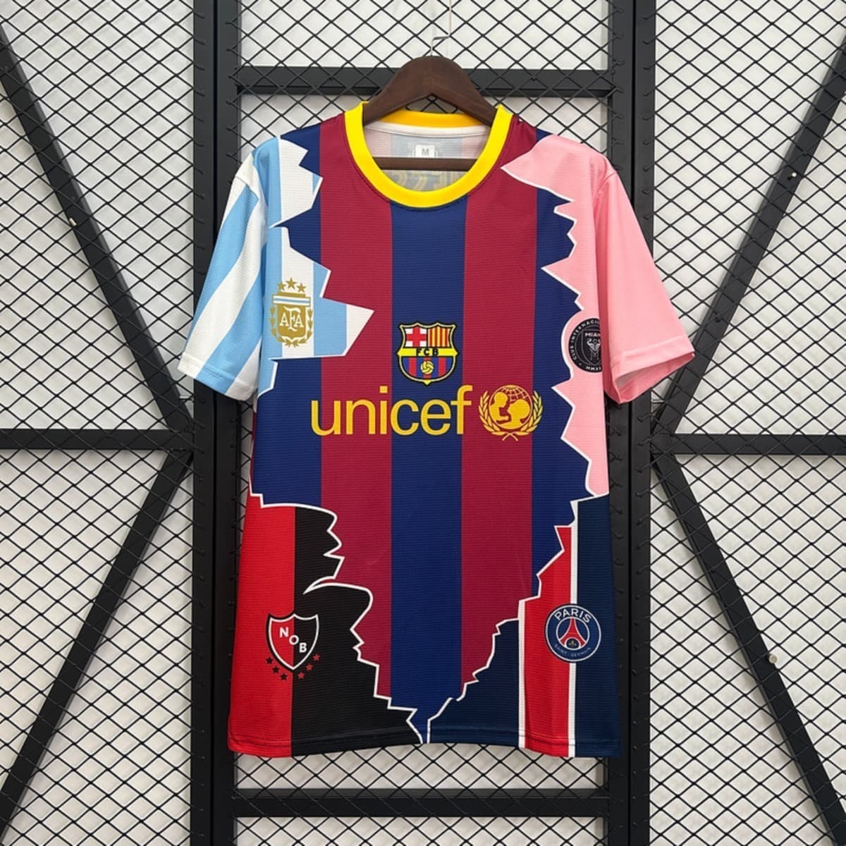 Zadnja strana: 25/26 Barcelona/Inter Miami/PSG/Argentina Messi 10 Commemorative Edition jersey S-4XL