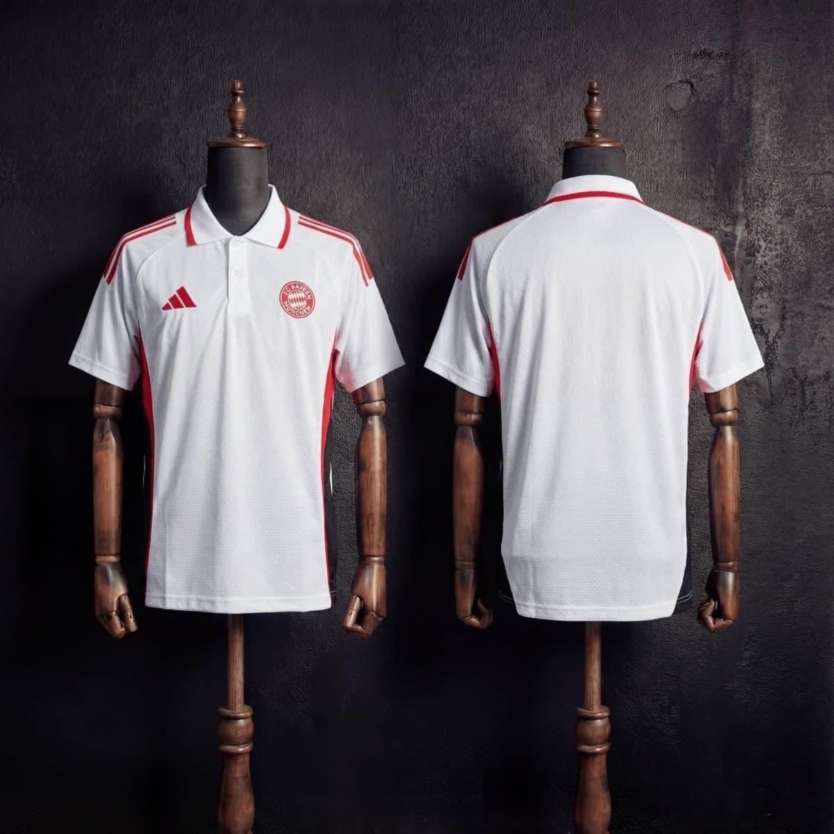 2025/26 Bayern Munich Training White Polo S-XXL