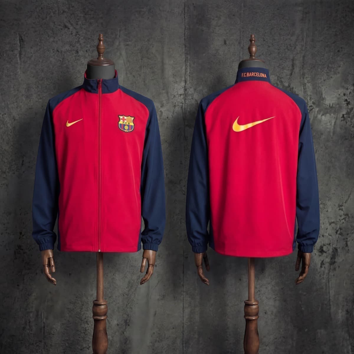 1998/2000 Vintage Style Barcelona Jacket Windbreaker S-XXL