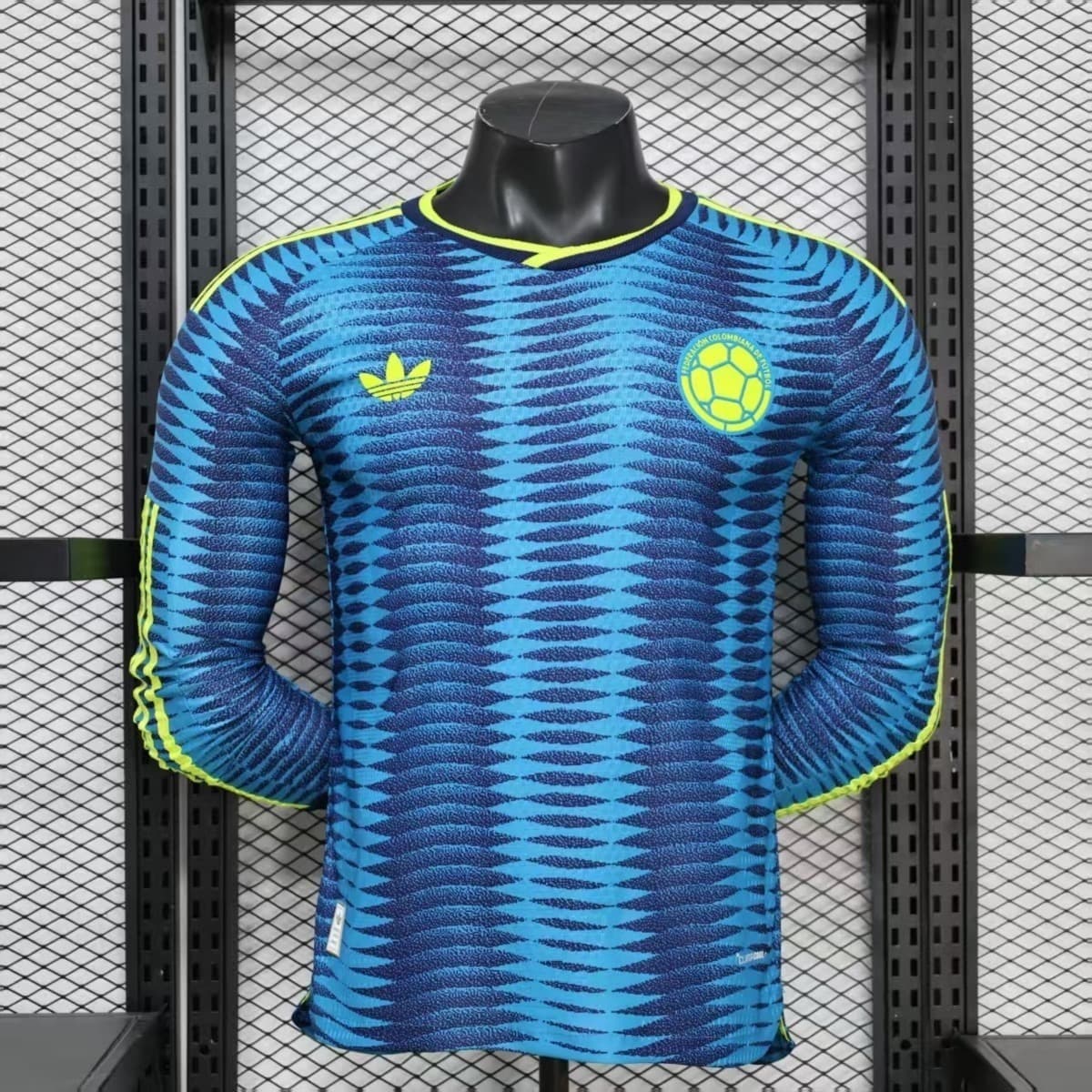 Colombia 2026 World Cup Away Jersey Player Version Long Sleeve S-XXL