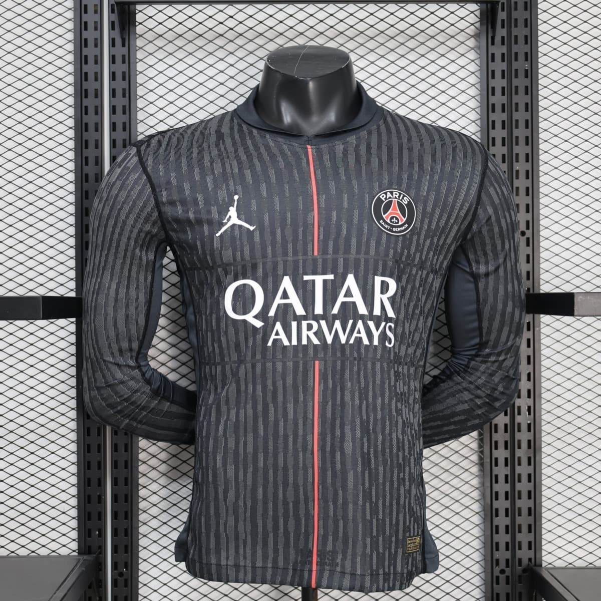 Zadnja strana: 2025/26 PSG Third Away jersey Player Version Long Sleeve S-XXL