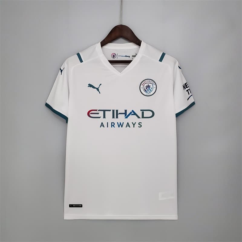 Retro 2021/22 Manchester City Away Jersey S-XXL