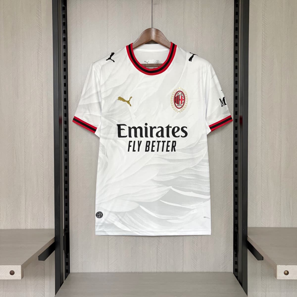 2025/26 AC Milan x Slam Jam White Jersey Fan Version S-4XL