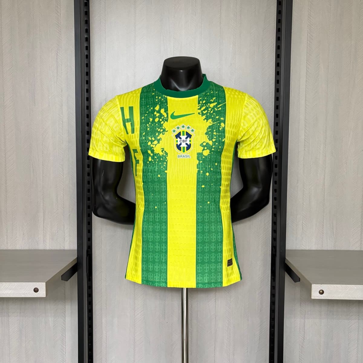 2026 Brazil Special Edition Yellow & Green Jersey Player Version S-XXL