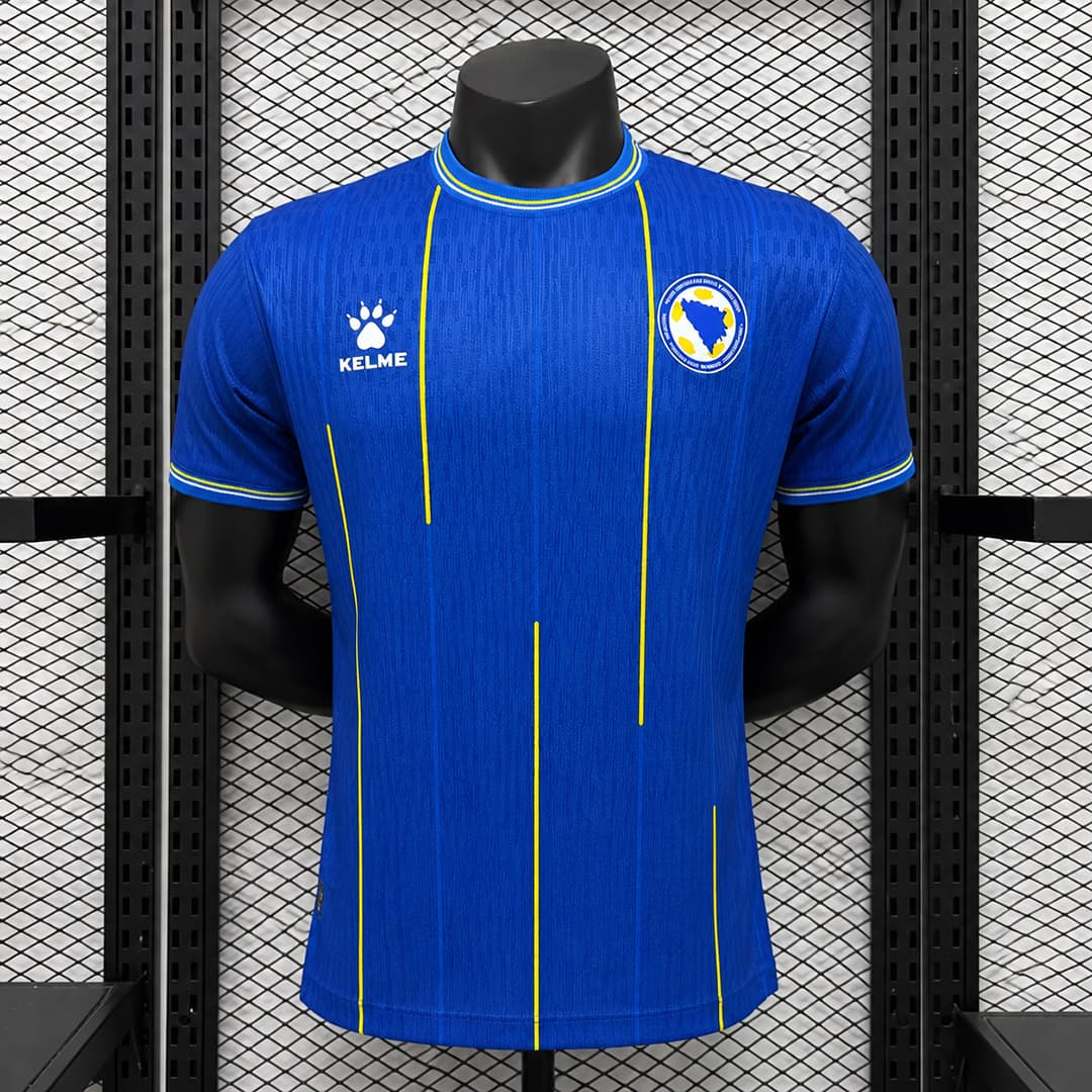 2026 Bosnia and Herzegovina Home Player Version Soccer Jersey