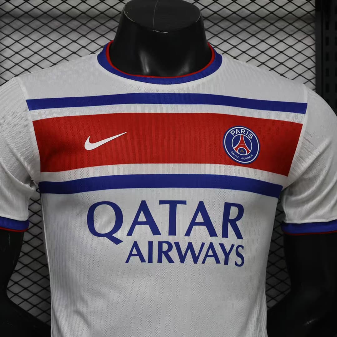 Zadnja strana: 26/27 PSG Home Pre-Match Player Version Soccer Jersey