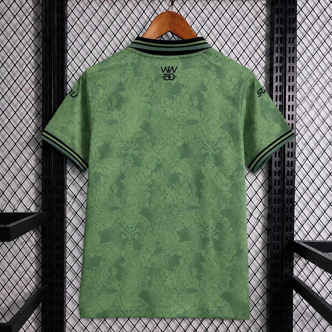Zadnja strana: 26/27 Wolverhampton Wanderers Wolves Goalkeeper Home Soccer Jersey