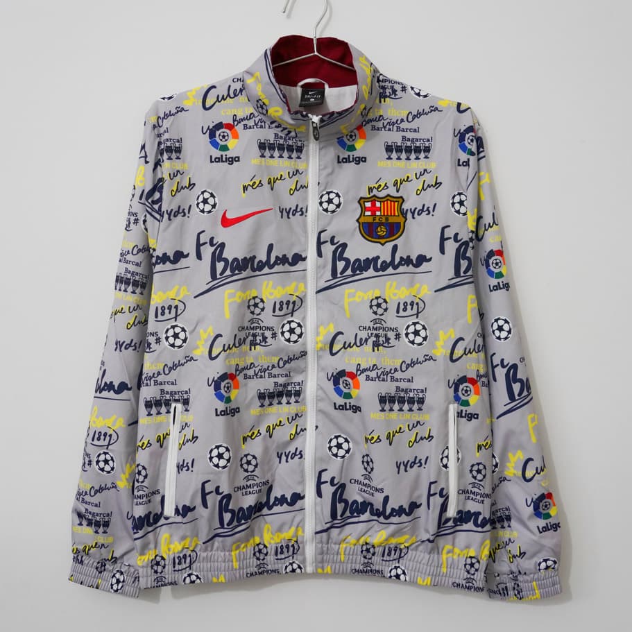 24/25 Barcelona Grey Windbreaker