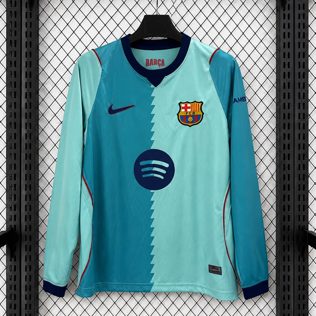26/27 Barcelona Third Long Sleeve Soccer Jersey