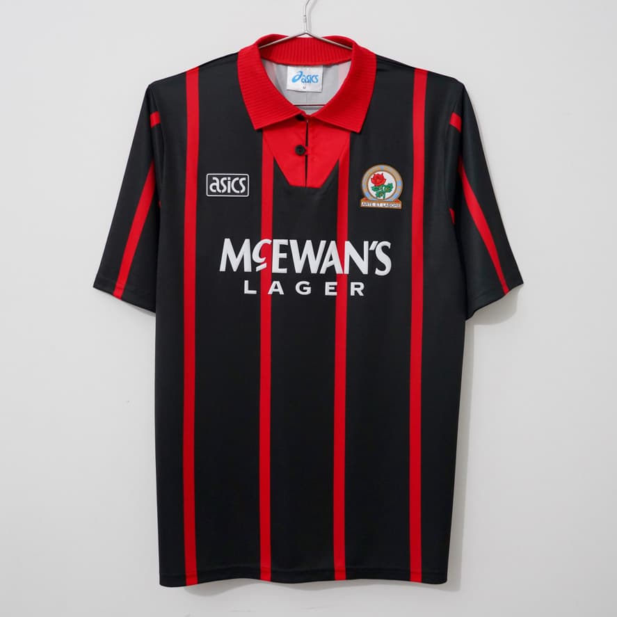 94/95 Blackburn Away Retro Soccer Jersey